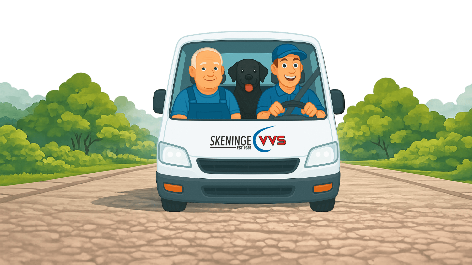 Skeninge VVS servicebil